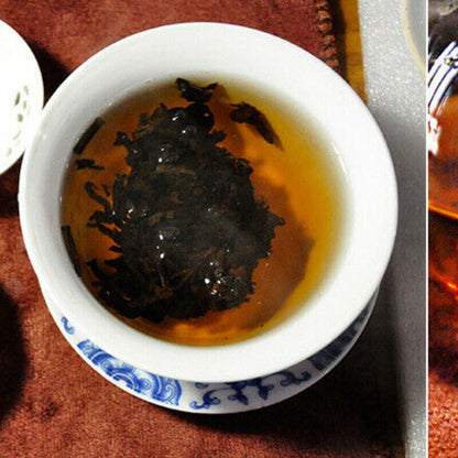 7598 Ripe Pu-Erh Tea Cake Gift Ancient Tree Black Tea 2007 Yunnan Puerh Tea 357g