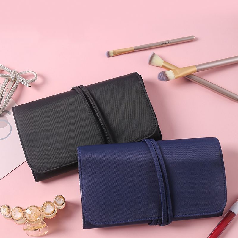 Makeup Bag Artist Cosmetic Pouch Organizer Brushes Traveling Purse 13*22*55 CM