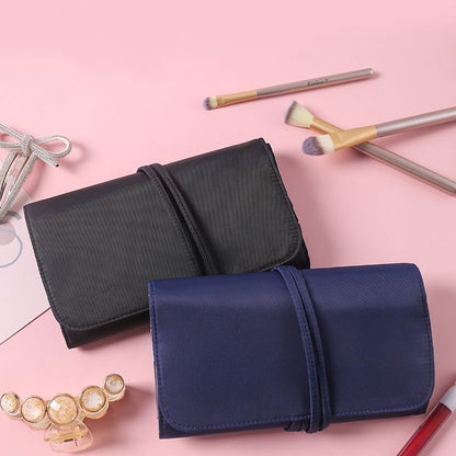 Makeup Bag Artist Cosmetic Pouch Organizer Brushes Traveling Purse 13*22*55 CM