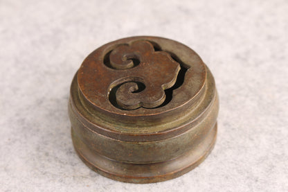 Fortune chinese bronze Handwork Incense Burners buddha tea pet fengshui Art