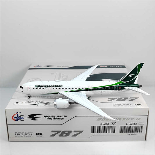 1:400 JC Wings Iraqi Airways BOEING B787-8 Passenger Airplane Diecast Model