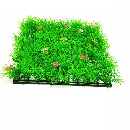 Aquarium Ornament Artificial Grass Simulation Lawn Fish Tank Landscape Fake Moss