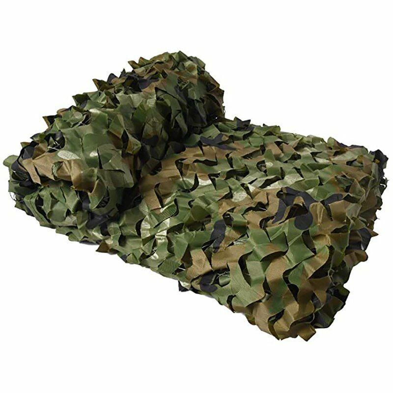 Military camouflage net 210D Oxford cloth hunting courtyard decorations 2-Layer