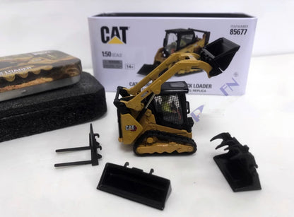 1:50 DM 259D3 Skid Steer Loader Construction Machine Equipment Diecast Model