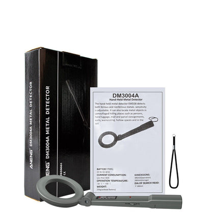 Metal Detector Portable Handheld Airport Security Scanner High Sensitive Tester