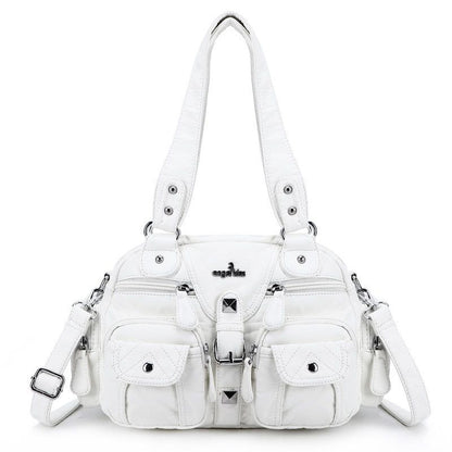 Women Small Handbags Satchel Handbag Synthetic Shoulder Bag 8”x11” Shoulder Bags