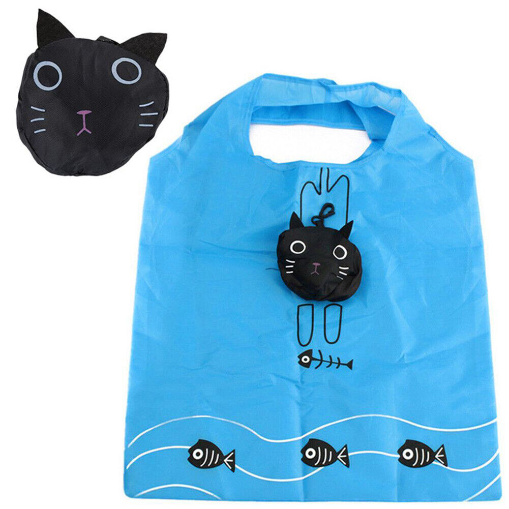 Cute Travel Foldable Handbag Grocery Tote Storage Reusable Animal Shopping Bags*