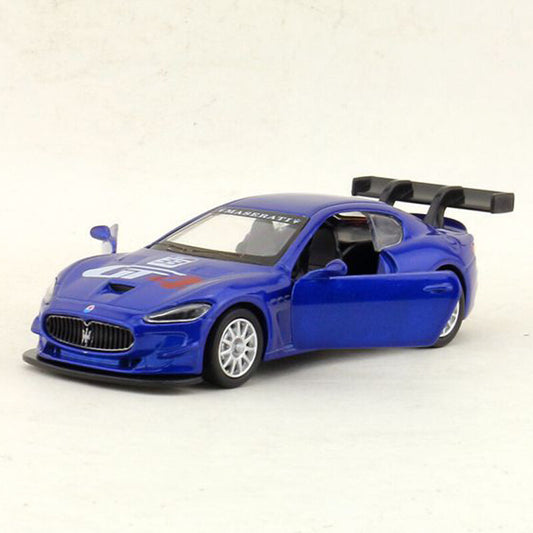 1/43 Maserati MC GT4 Model Car Diecast Toy Cars Boys Toys for Kids Gifts Blue