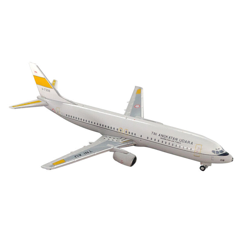 PandaModel TNI ANGKATAN UDARA B737-400 A-7308 1/400 diecast model aircraft