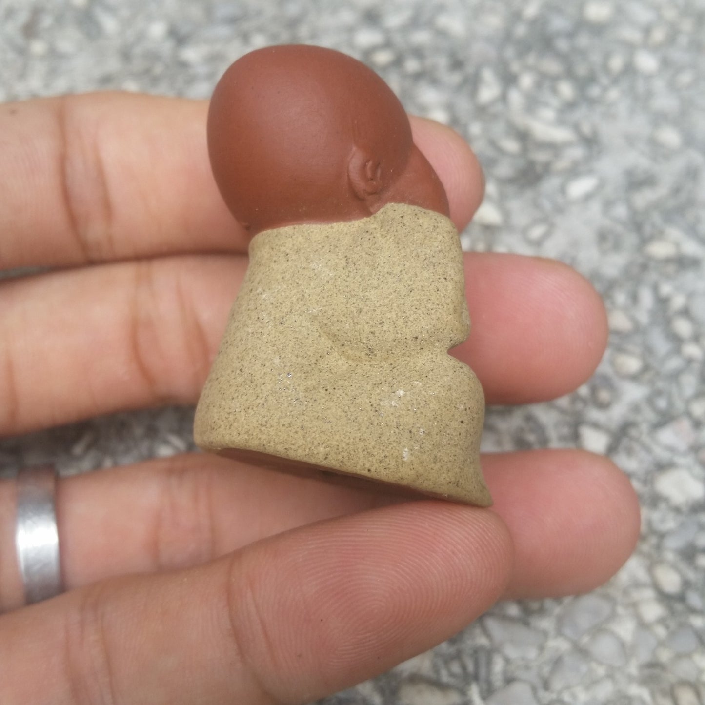 Decompression Tea Pet Yixing Zisha Mini Tea Play Handmade Craft Creative Monk