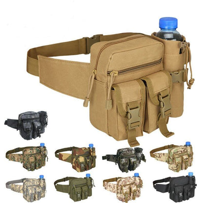 Men's Tactical Waist Bag Mountaineering Bag Outdoor Camping Waist Bag