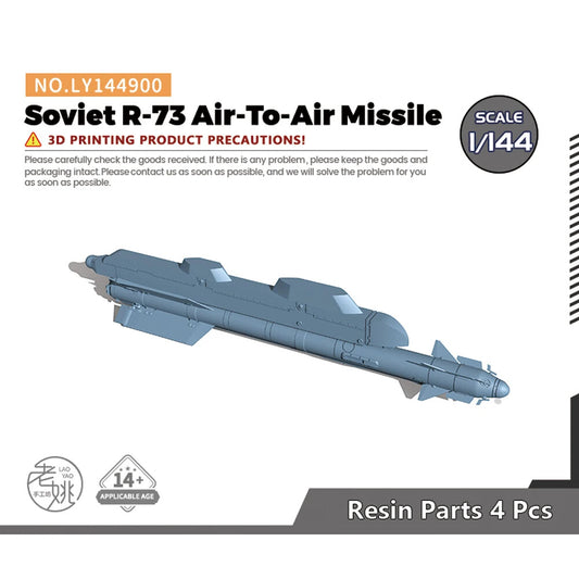 Yao's Studio LY144900 1/144 Model Soviet Air Force R73 Air-To-Air Missile Archer