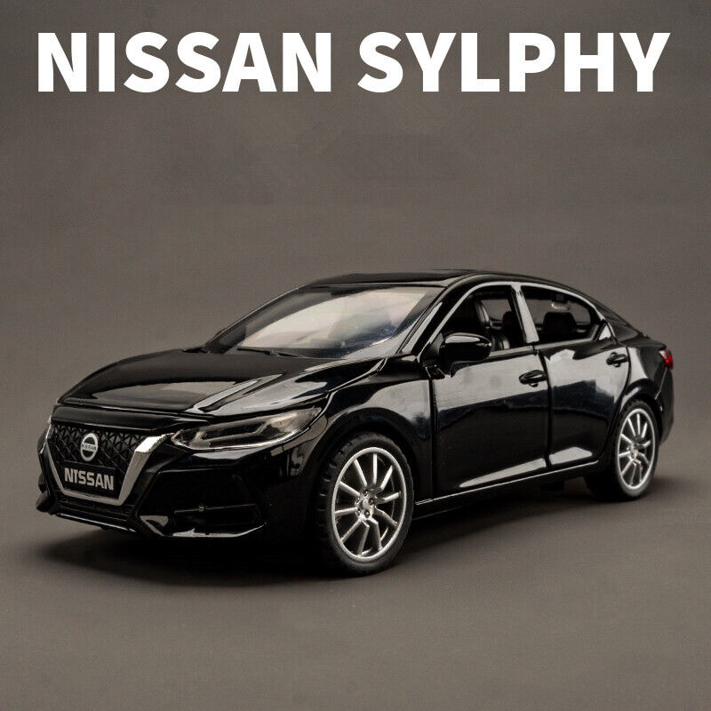 1:32 Nissan Sylphy Diecast Model Car Toy Vehicles Collection Sounds Kids Gifts