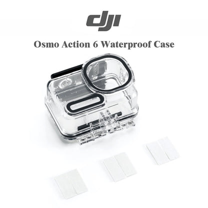 DJI Osmo Action 6 Waterproof Case – 60m Depth + 6 Anti-Fog Foams