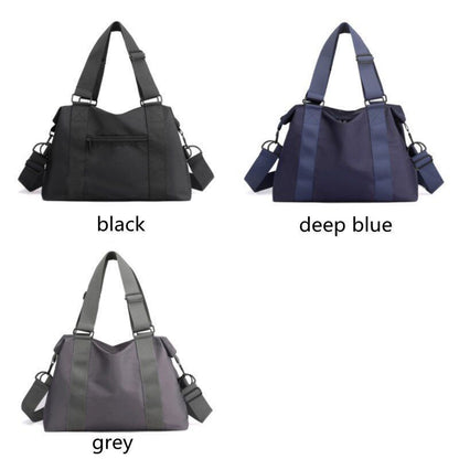 Nylon Shoulder Bag Tote Large Handbag Shopper Purse Travel Crossbody 44*16*28 CM