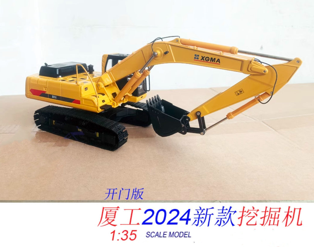 1:35 35CM XGMA XG836 Excavator Construction Machine Vehicles Diecast Model