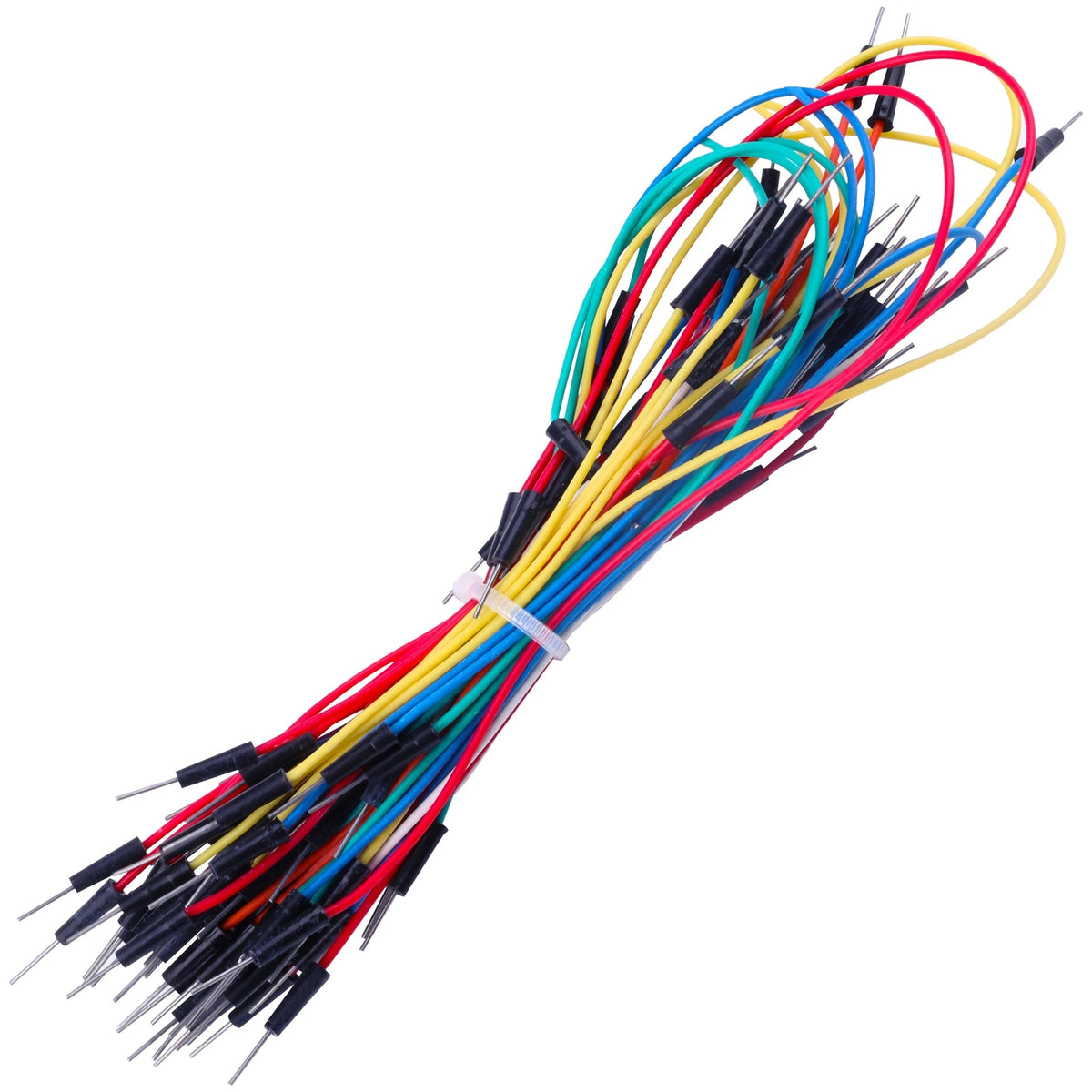 75 Pack Flexible Solderless Breadboard Jumper Wires M/M, 4 Different Lengths