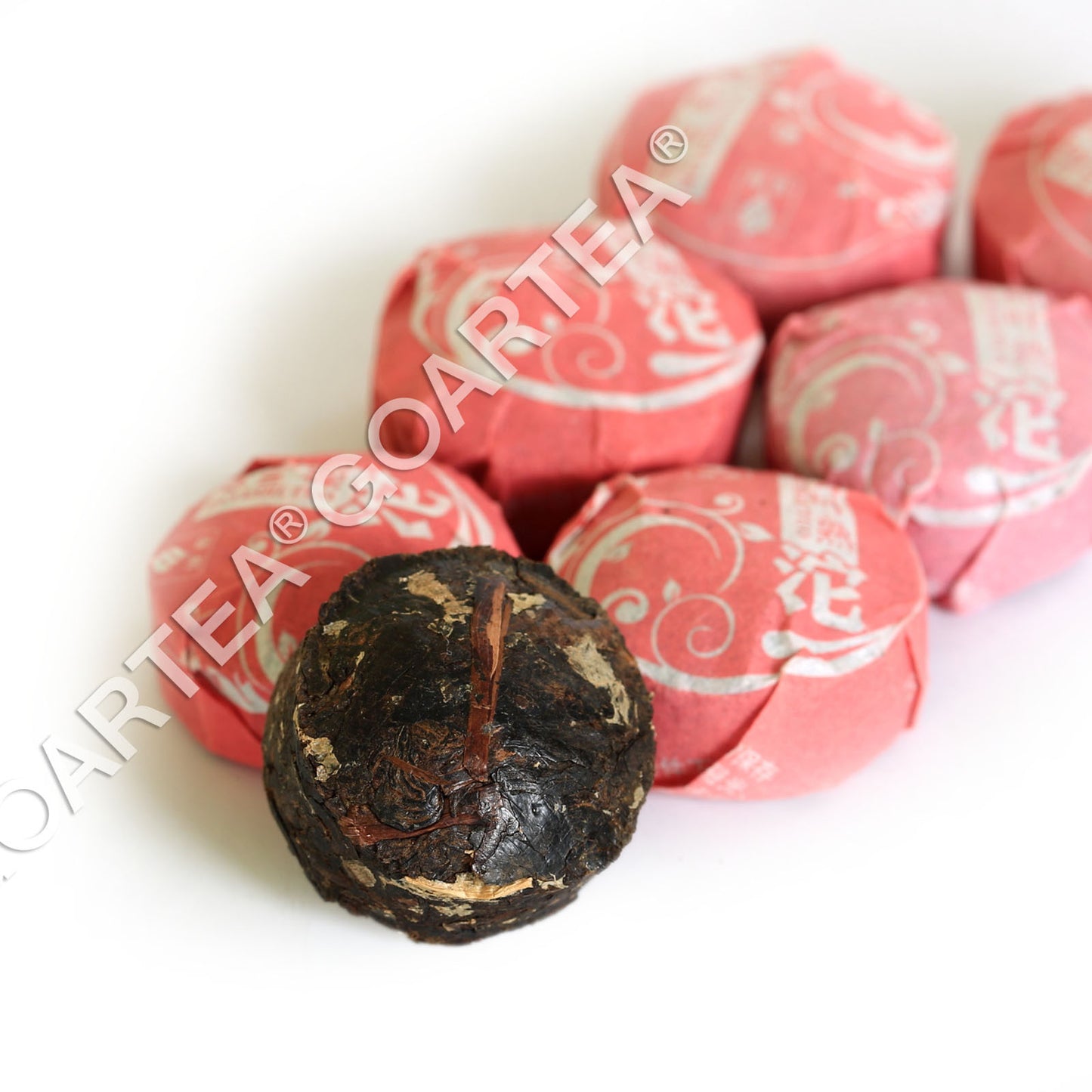 GOARTEA 2015 Year Lotus Leaf Flavored Mini Ripe Cake Puer Tea Pu'er Puerh Tea-