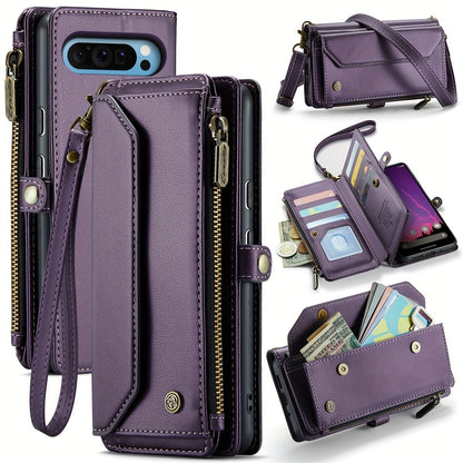 Crossbody for Google Pixel 9 Pro XL 9A 8 Pro 7A Pixel 9 Case Wallet Card Holder