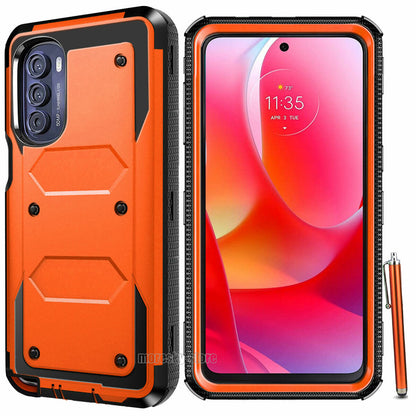 For Motorola Moto G Stylus 2022 Case Luxury Dual Layer Rugged Hybrid Phone Cover
