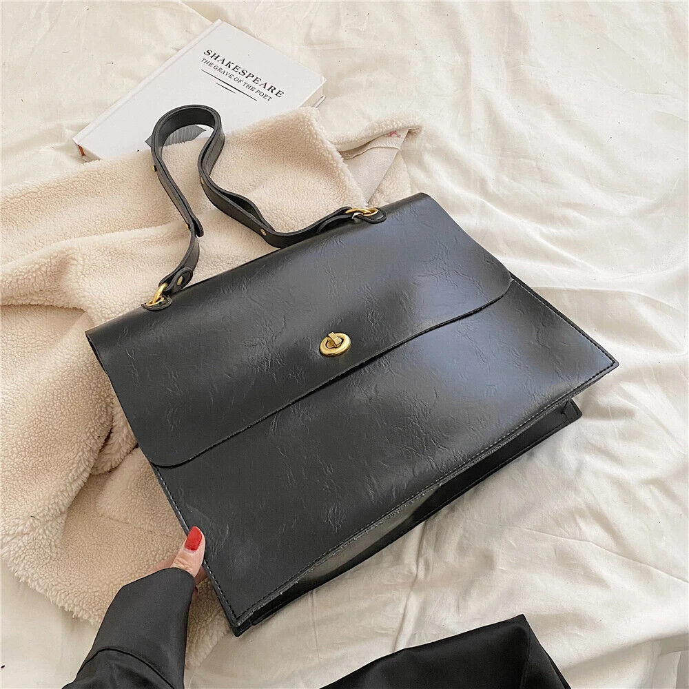 Shoulder Bags Women 2023 Winter Office Briefcase Crossbody Ladies Handbags