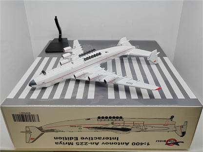 Blue wings Antonov AN-225 Mriya CCCP-82060 Interactive Edition 1/400 Plane Model