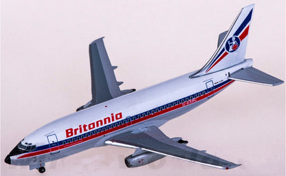 1:400 AeroClassics Britannia BOEING 737-200 Passenger Airplane Diecast Model