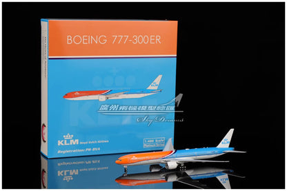 1:400 Phoenix KLM BOEING 777-300ER Passenger Airplane Diecast Aircraft Model