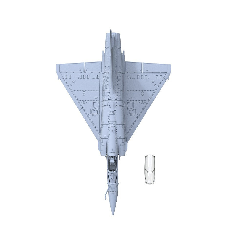 Yao's Studio LYR144708 1/144 Military Model Kit French Mirage 2000-5F Fighter