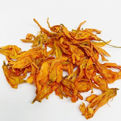 Orange color Lily Flower Dried Natural Lily Flowers Blooming Tea Drinks 500g