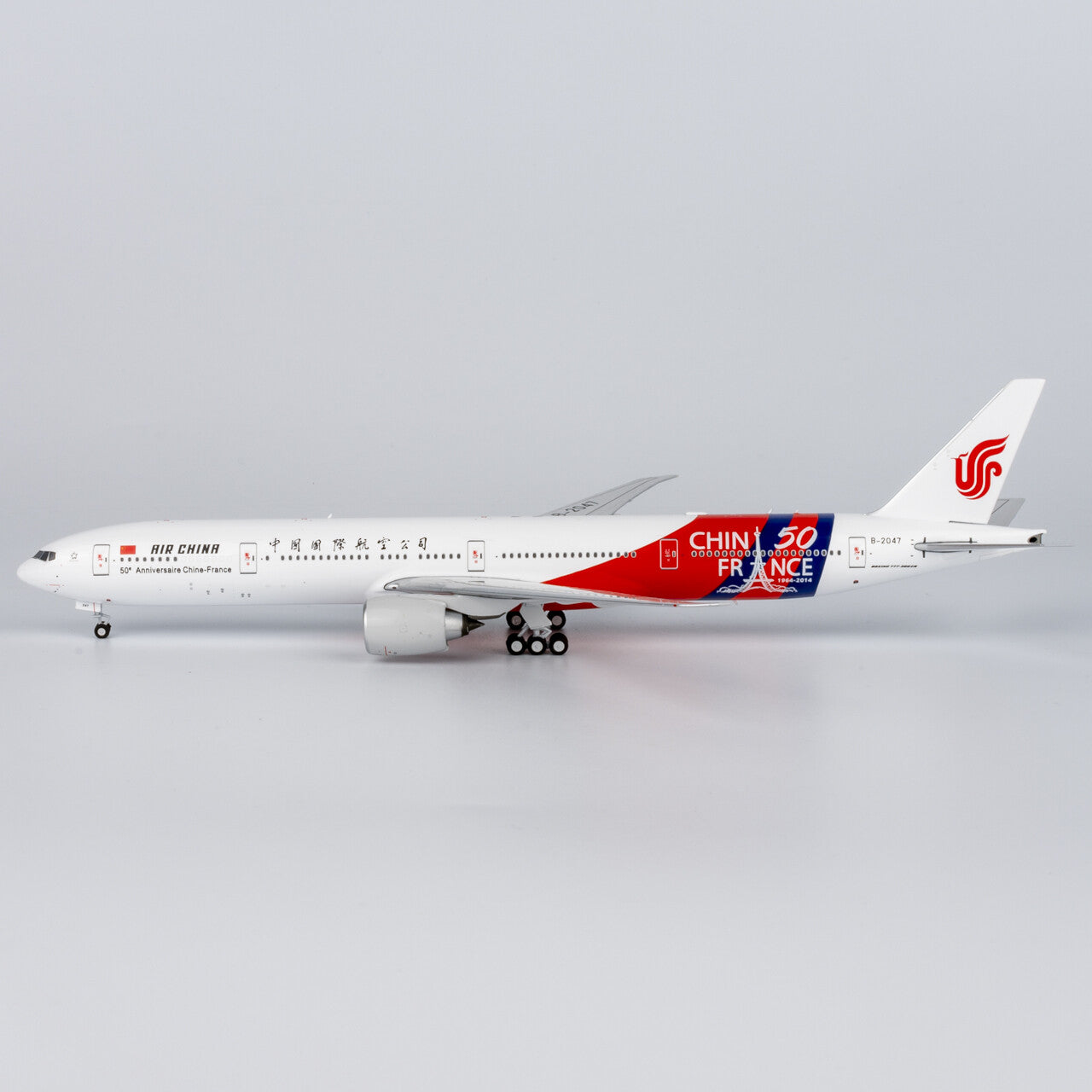 1:400 NGmodels Air China Boeing 777-300ER Passenger Airplane Diecast Model