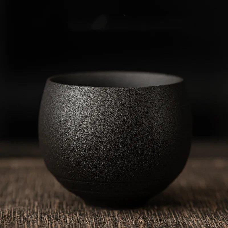 1 Pc Handmade Ceramic Pottery Teacup Tea Bowl Cup Cup Chinese Teaware 70ml