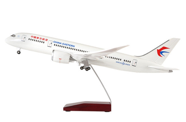 1:130 43CM CHINA EASTERN BOEING 787 Airplane Landing Gear Resin Aircraft Model