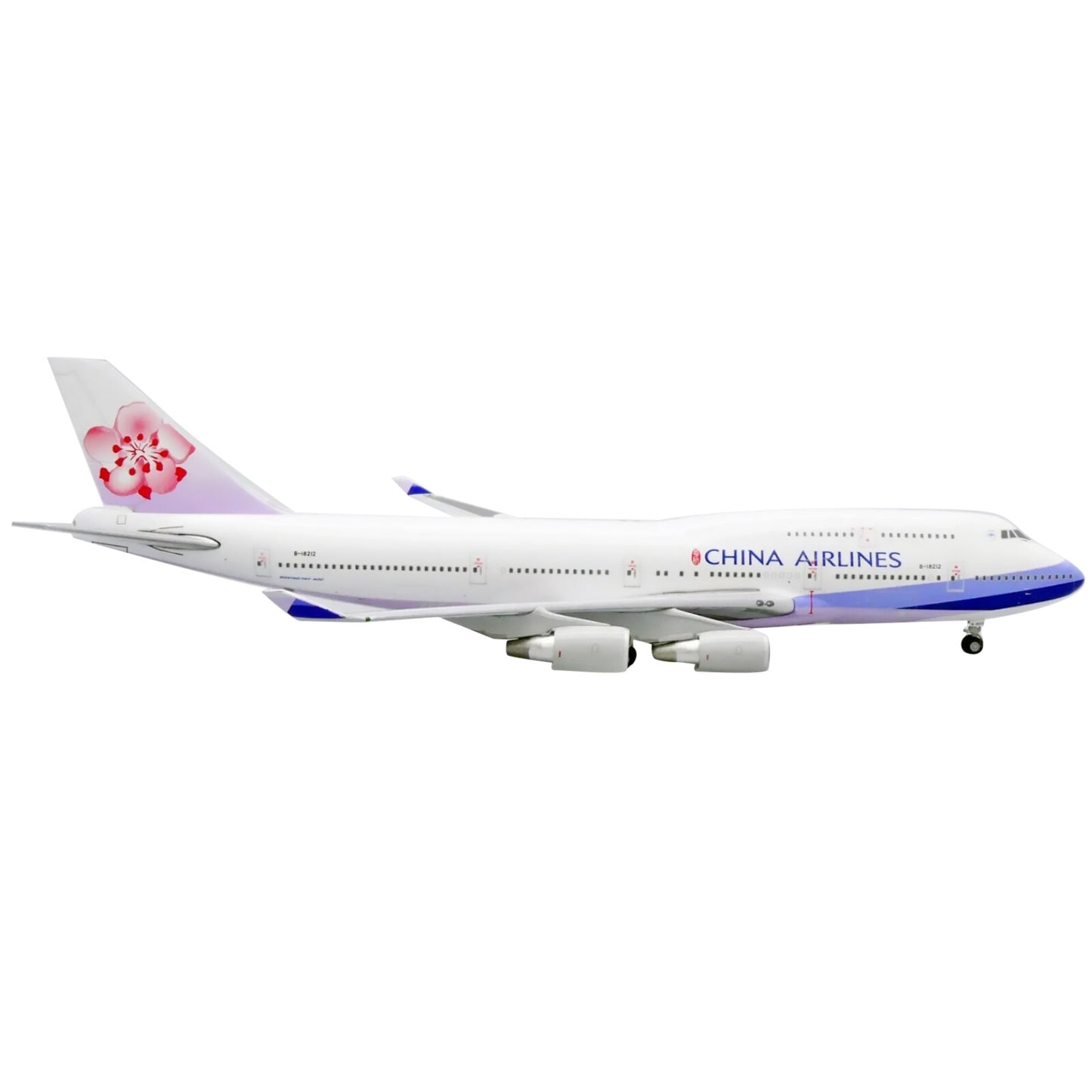 20cm Alloy 1/350 Scale China Airlines B747 Aircraft Model Display Gift