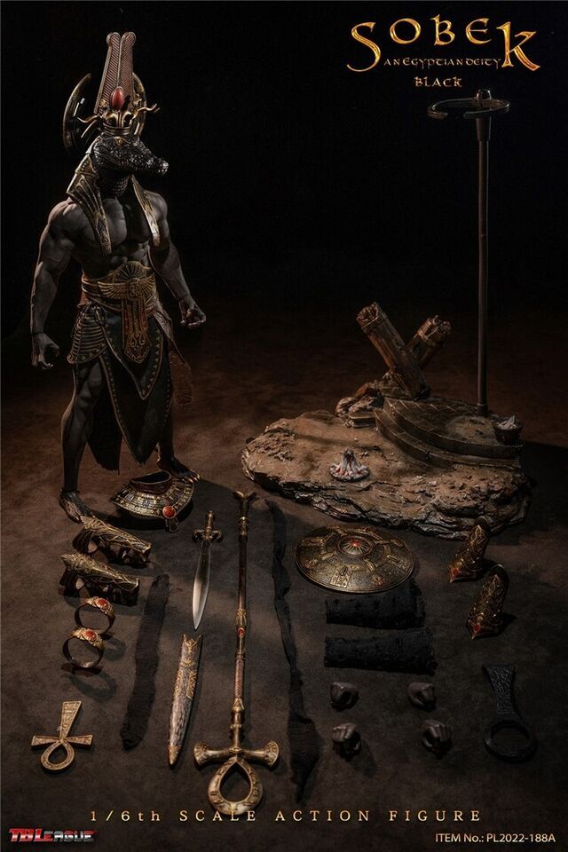 Sobek -Black 1/6 Scale TBLeague Action Figure
