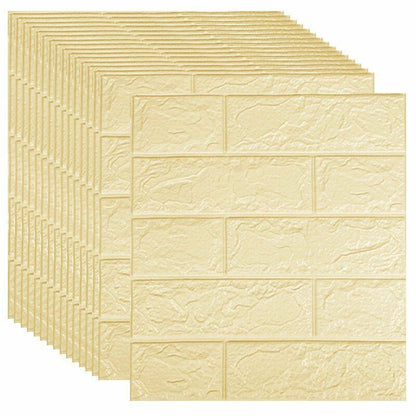 Brick Sticker 15/30Pcs Self-Adhesive Waterproof Foam Kitchen Ceiling Background