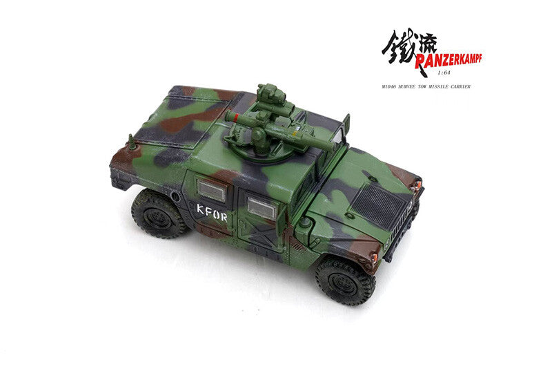 1/64 US M1046 Hummer BGM-71 TOW Carrier Model NATO Tri Color
