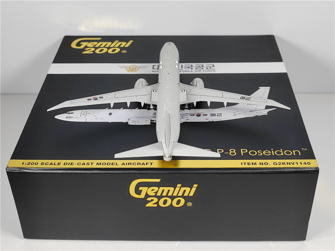 1:200 Geminijets REPUBLIC OF KOREA AIR FORCE BOEING P-8 Airplane Diecast Model