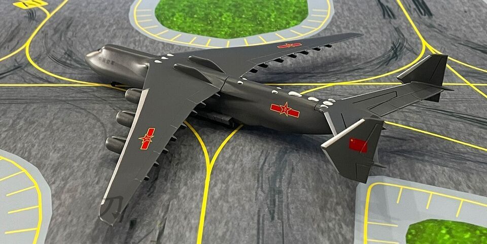1:400 UNISTAR PLAAF Antonov An-225 Fighter Diecast Military Aircraft Plane Model