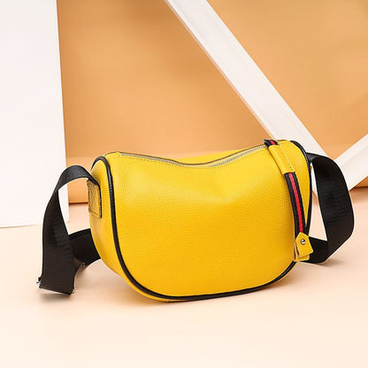 Cowhide Vintage Crossbody Leather Cell Phone Shoulder Bag Messenger Wallet 1 PC