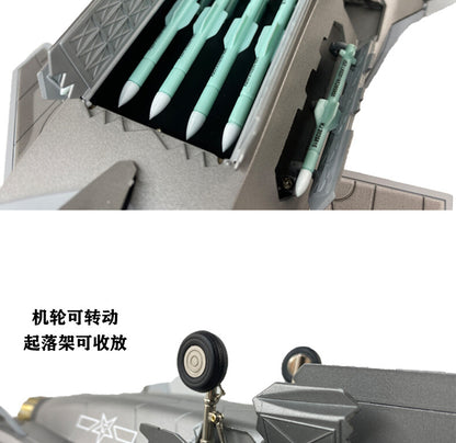 1:48 48CM J-20 Stealth Fighter Plane Aircraft Diecast Aviation Airplane Model