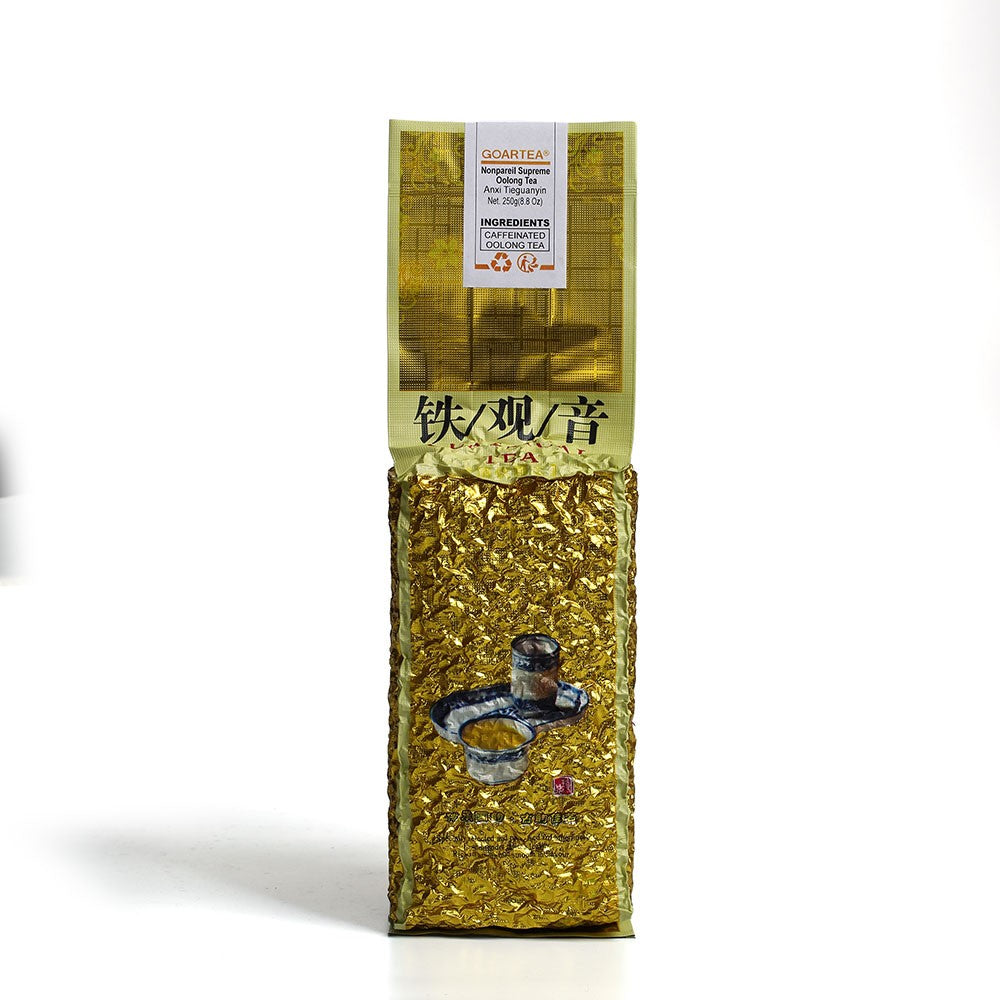 GOARTEA Nonpareil Supreme Tie Guan Yin Oolong Tea Fujian Anxi Iron Goddess Tea-