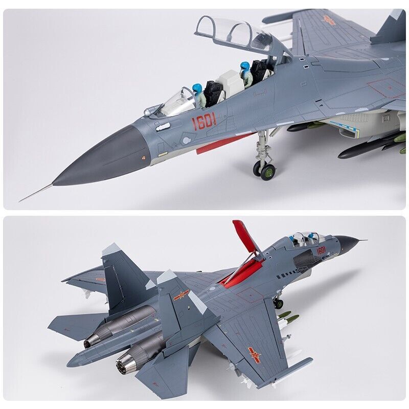 1:32 72CM J-16 Multirole Fighter Airplane Diecast Military Plane Aircraft Model
