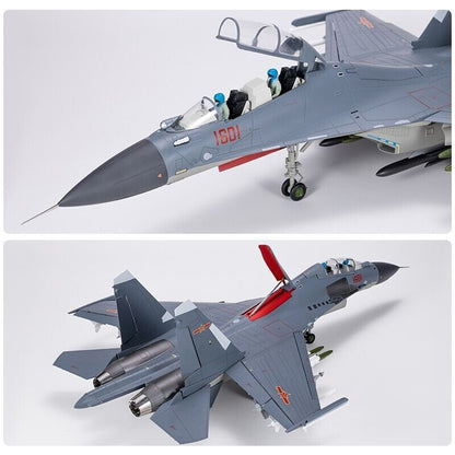 1:32 72CM J-16 Multirole Fighter Airplane Diecast Military Plane Aircraft Model