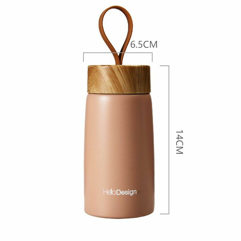 Mini Thermos Bottle Vacuum Flask Insulated Coffee Stainless Steel Travel Mug Cup