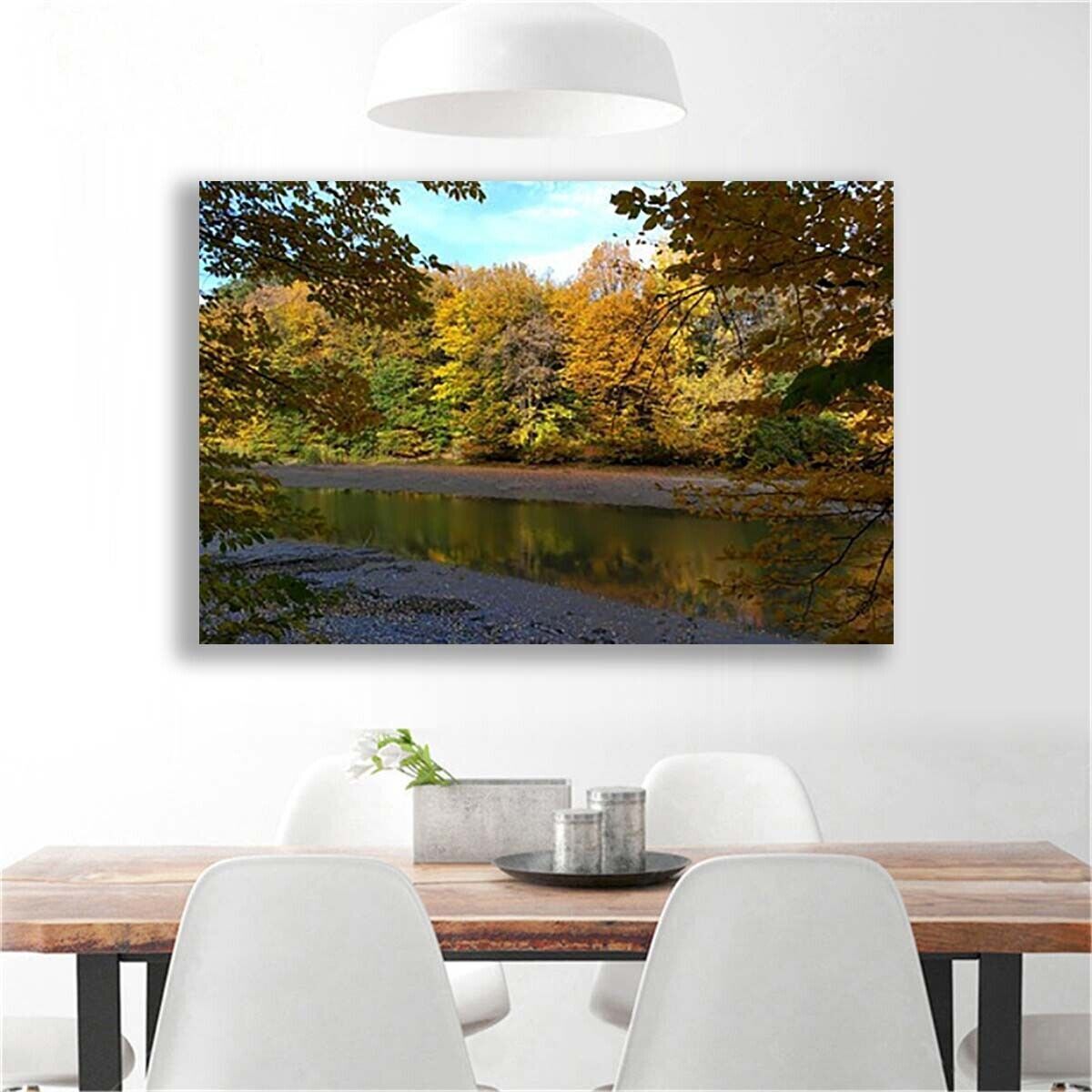 Scenery Painting and Print Canvas Nature Wall Art for Living Room Home Decor