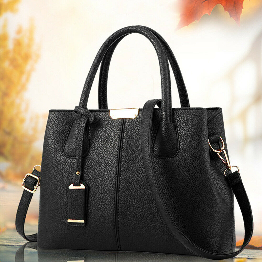 Women Lady Leather Handbags Messenger Shoulder Bags Tote Satchel Purse Large
