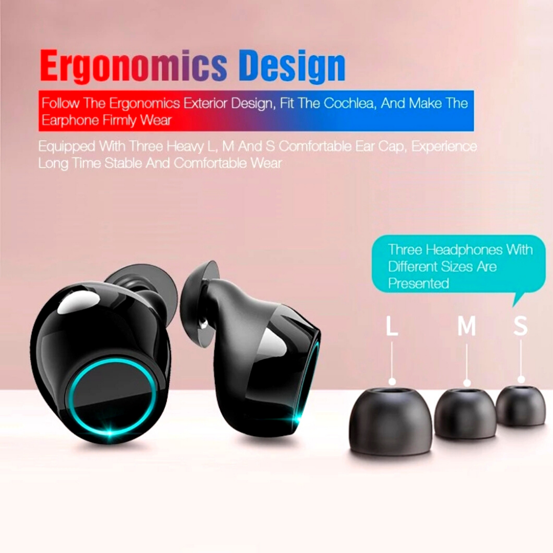 Audifonos inalambricos Bluetooth 5.0 Auriculares Universal Para Telefonos Tablet