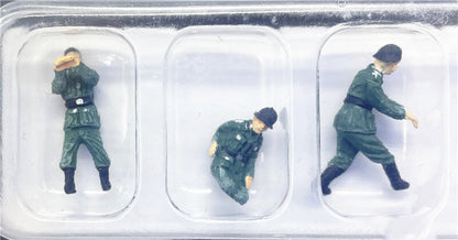 1/72 German Soldier Wwii A Figures /german Loader Group Of 5