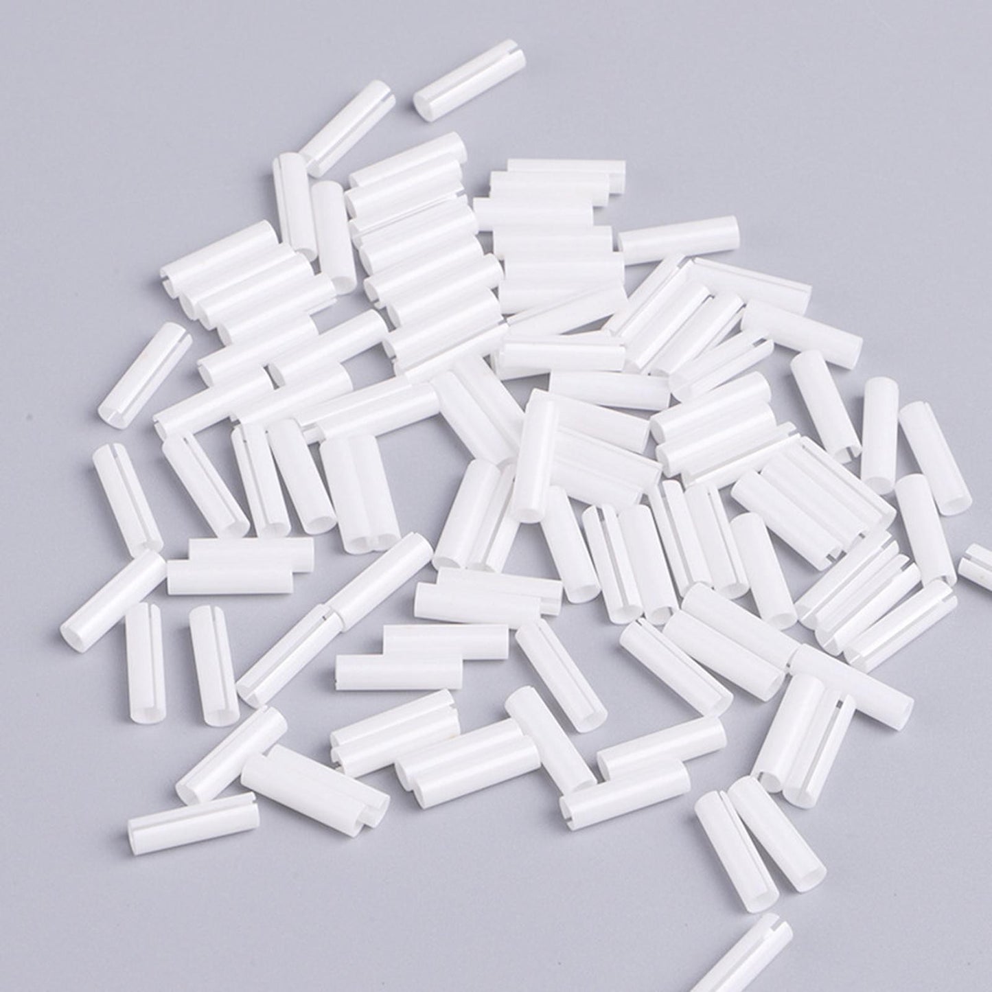 100Pcs Ceramic Sleeve ST/FC Universal Fiber Optical Adapter Port Interface